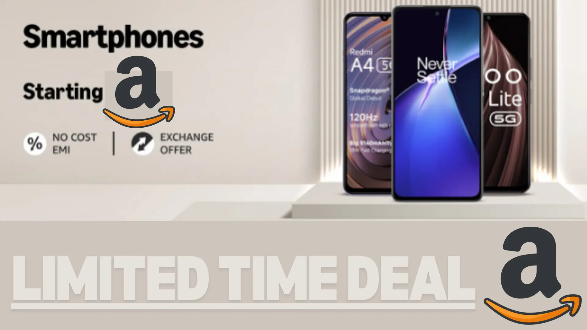 Great 5 limited-time mobile deals are going on Amazon