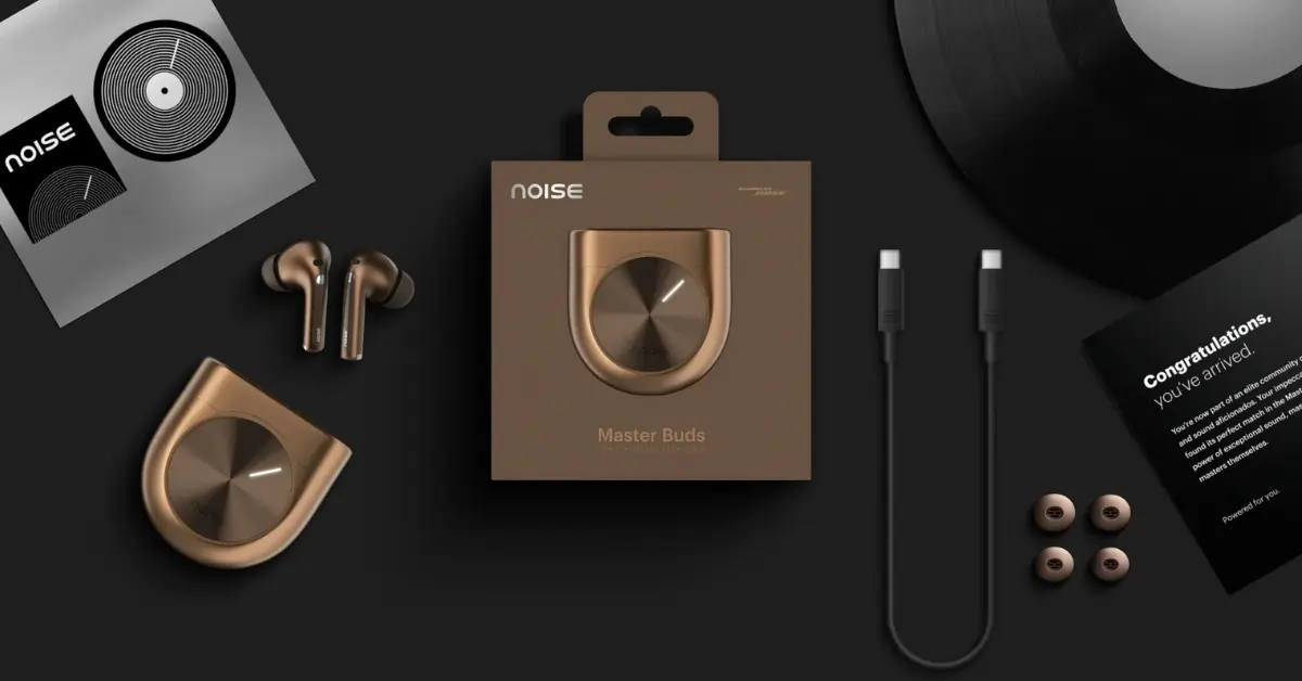 Insane Sound Alert: Noise Master Buds Pack Huge 12.4mm Drivers with Powerful 49dB ANC