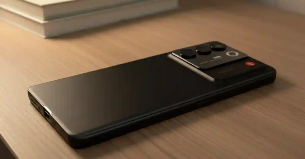 Mind-Blowing Upgrade: Nubia Fold Delivers Stunning 8-Inch OLED Screen and Snapdragon 8 Elite Performance 3 Nubia Fold phone in folded position