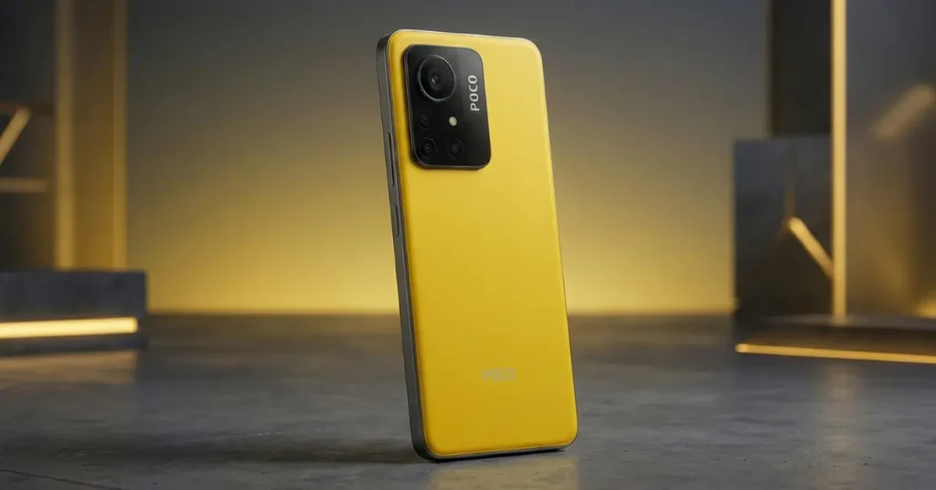 Poco X8 Pro smartphone design