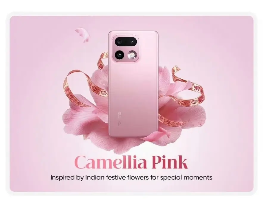 Realme 16 Pro Plus Camellia Pink
