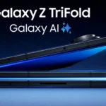 Samsung Galaxy Z TriFold multitasking layout across three panels