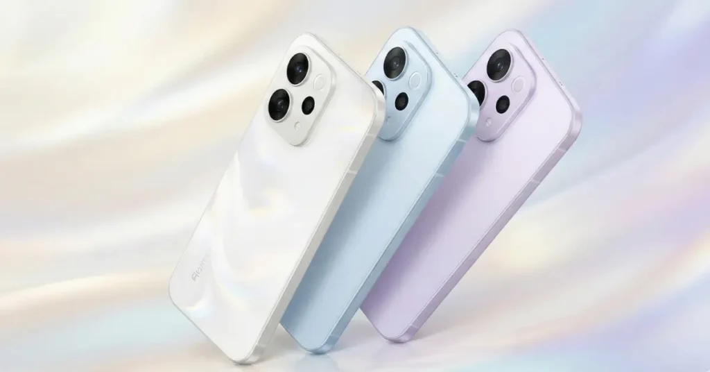 Vivo V70 Series color variants displayed together