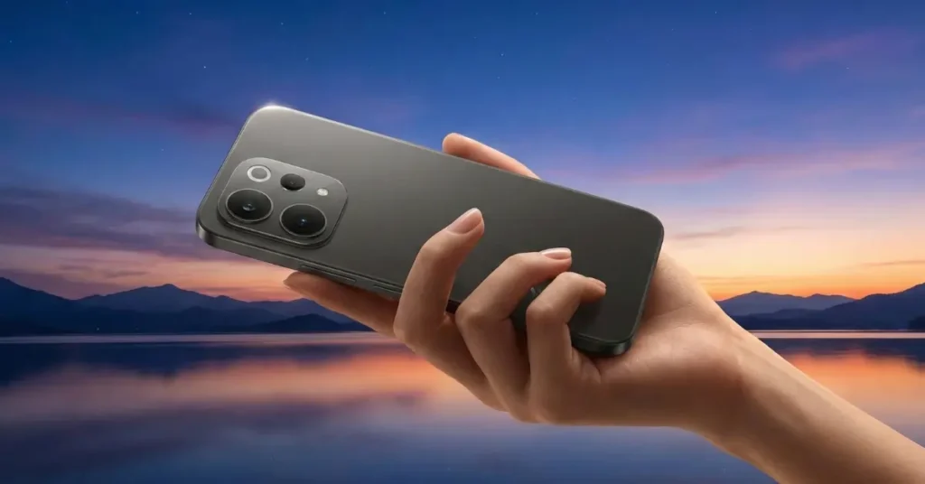 Vivo V70 Series premium glass back finish