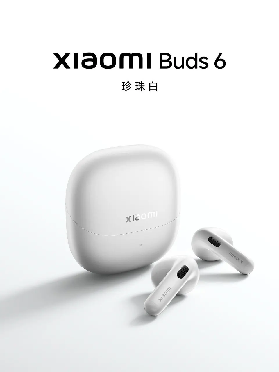Xiaomi Buds 6 white color