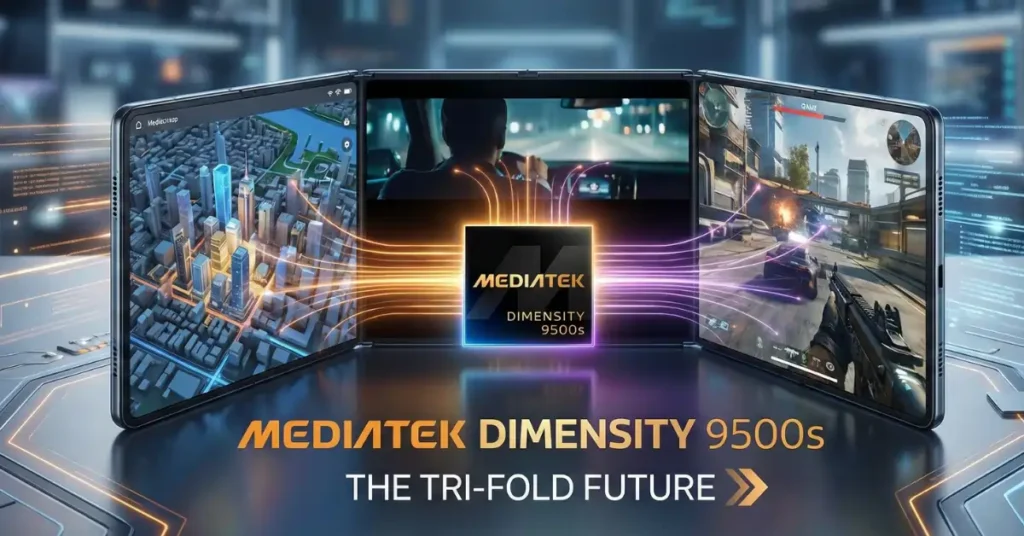MediaTek Dimensity 9500s Official: Boosting Performance for the Next Wave of Tri-Fold Phones 3 MediaTek Dimensity 9500s Tri-Fold Displays