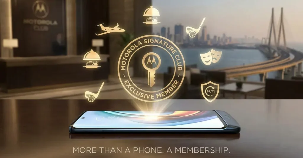 Motorola Signature Club benefits India package