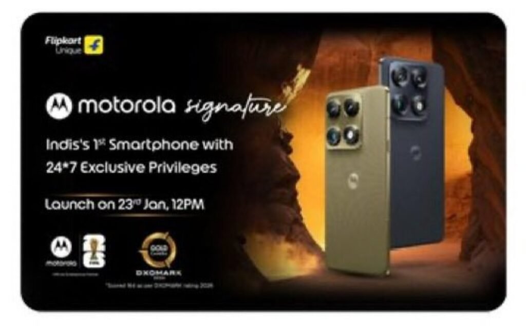 Motorola Signature Price Leak at Rs 59,999