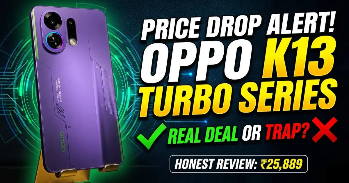 OPPO K13 Turbo series Price Drop at ₹25,889