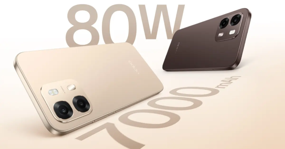 Oppo A6 Pro 5G is Here: 80W Charging + 7,000mAh Battery for Just Rs 21,999