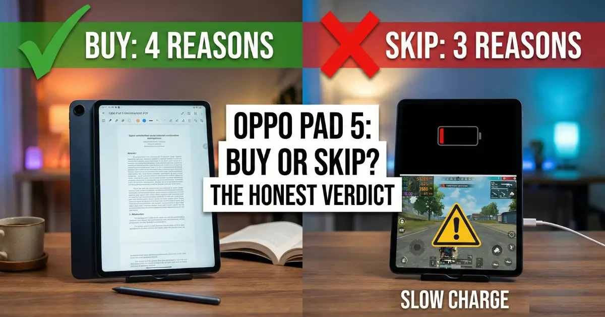 Oppo Pad 5 massive 10,050 mAh battery