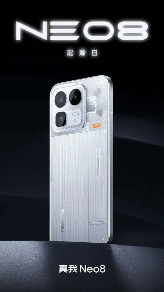 Realme Neo 8 Origin White color