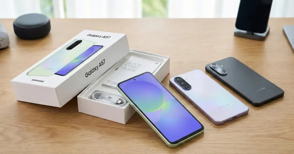 Samsung Galaxy A57 under ₹45,000