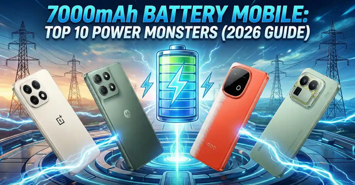 7000mAh Battery Mobile: Top 10 Power Monsters You Can Buy in 2026