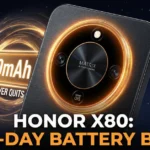 Honor X80 has 80W wired fast charging