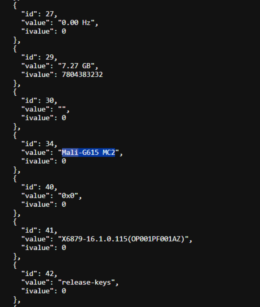 Infinix Note 60 Geekbench listing