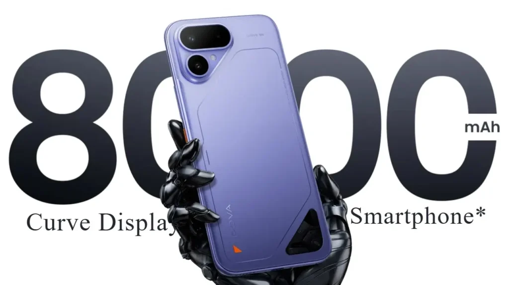 Tecno Pova Curve 2 5G massive 8,000mAh Battery