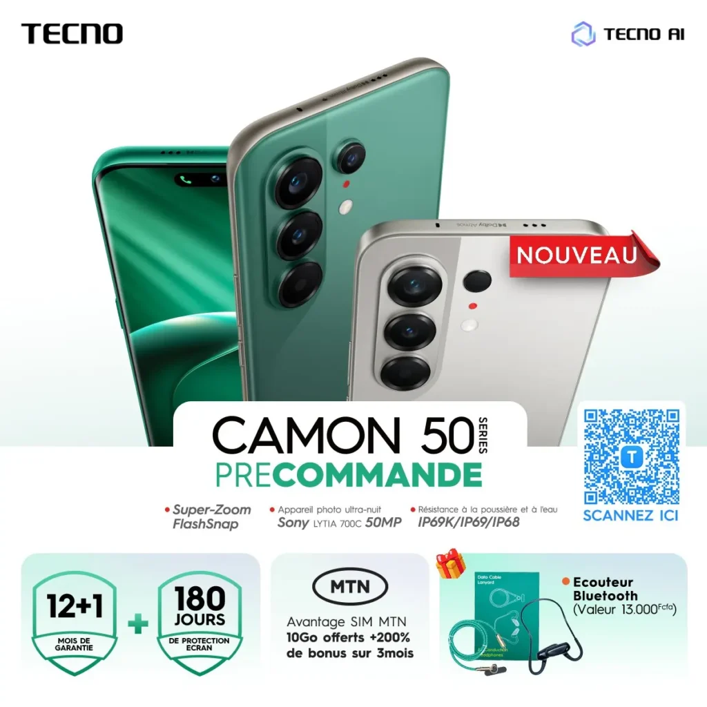 Tecno Camon 50 Series Specs