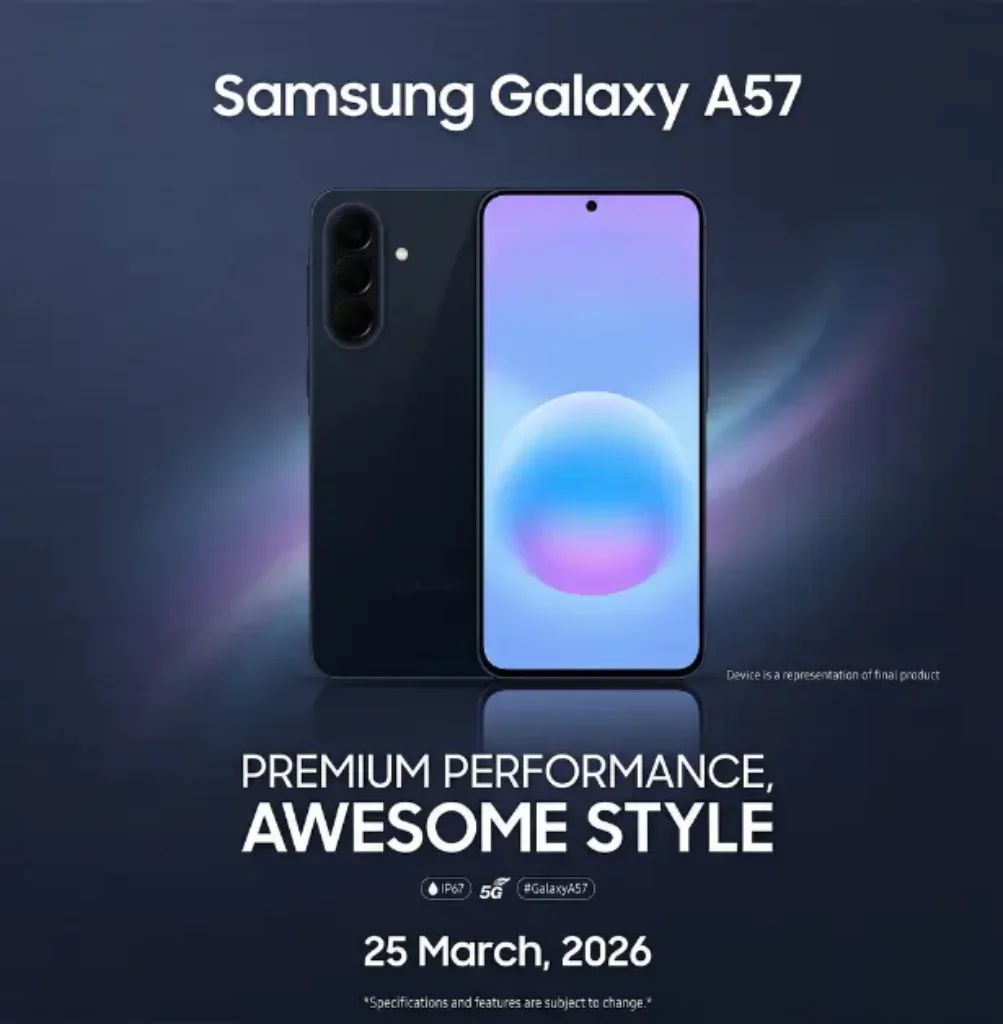 Samsung Galaxy A57 Launching in India Next Week: Exynos 1680, 50MP Camera 2 Samsung Galaxy A57 India Launch on March 25
