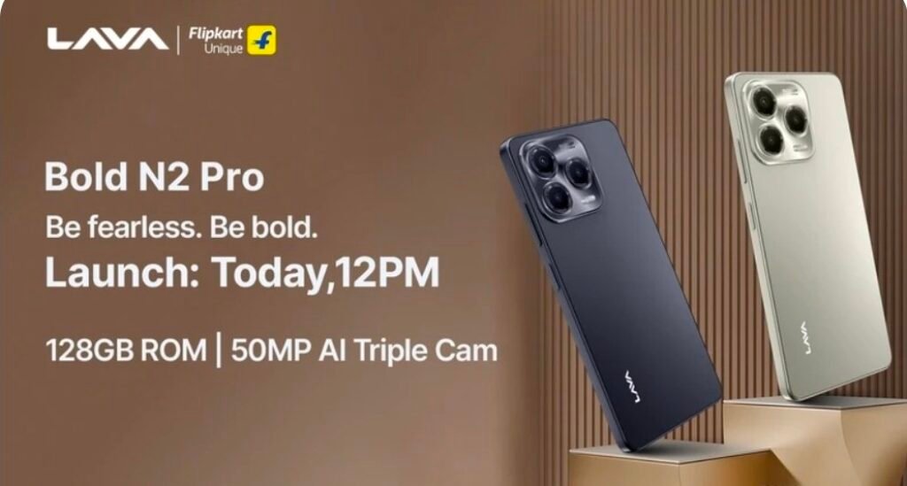 Lava Bold N2 Pro launch today