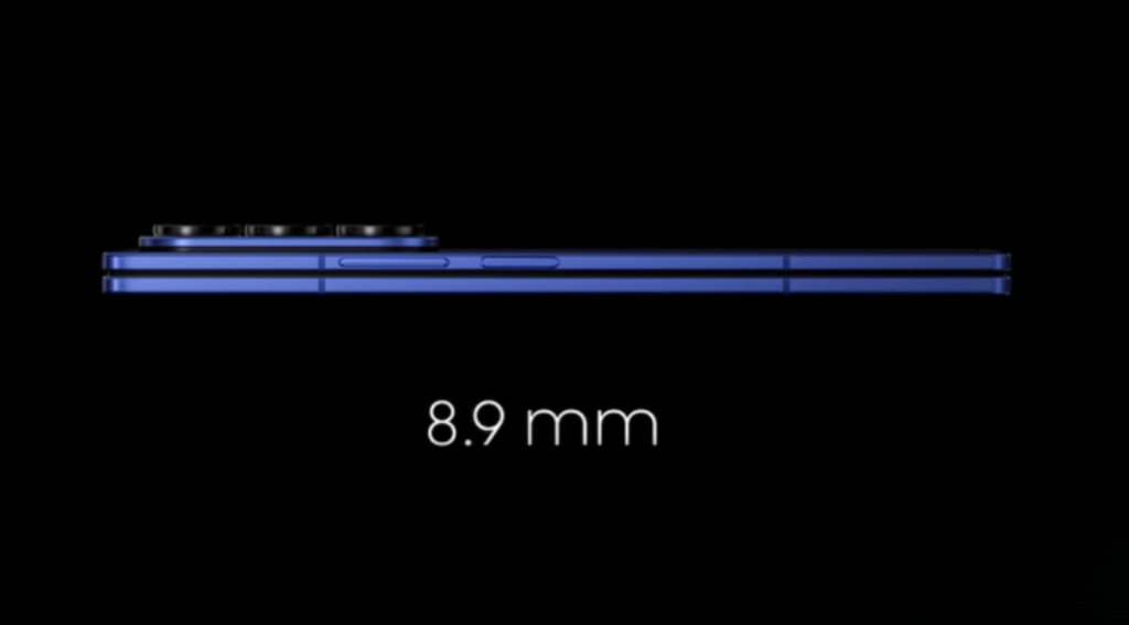 Samsung Galaxy Z Fold 8 with an 8.9mm folded thick
