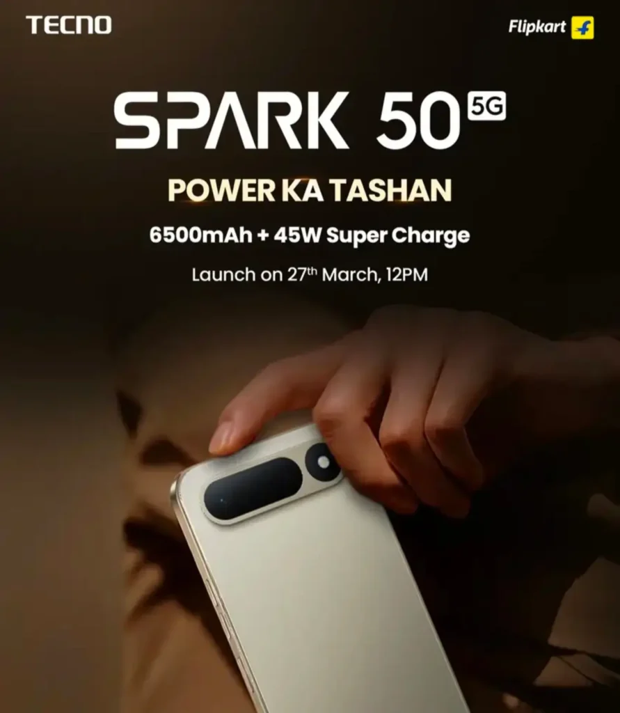 Tecno Spark 50 5G Launch Date in India Confirmed for March 27: Everything We Know So Far 2 Tecno Spark 50 5G India Launch date on March 27