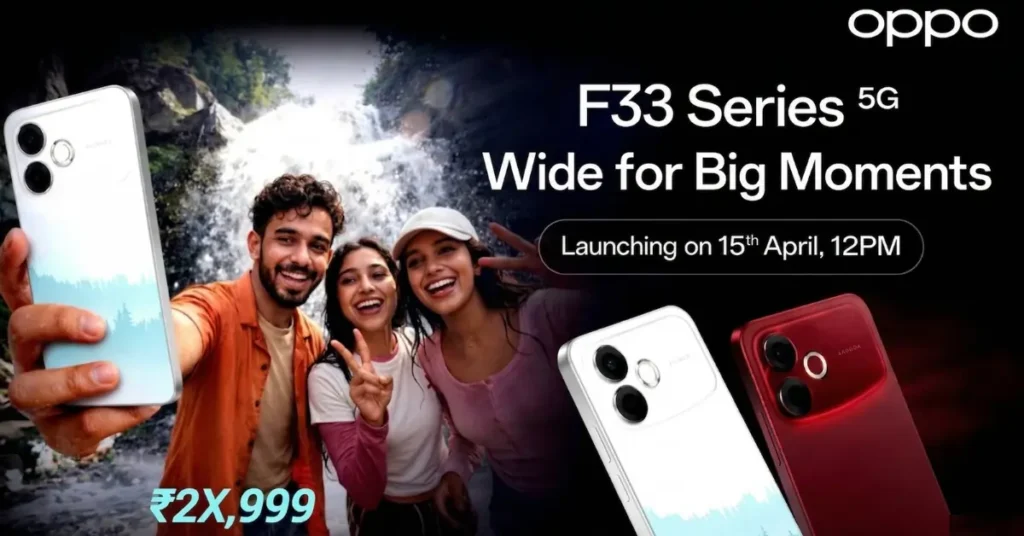 OPPO F33 Series India Specs, Price Leaked