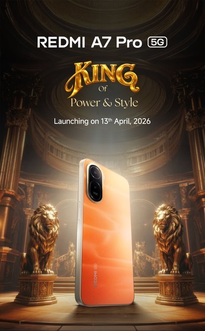REDMI A7 Pro 5G launch in India on April 13