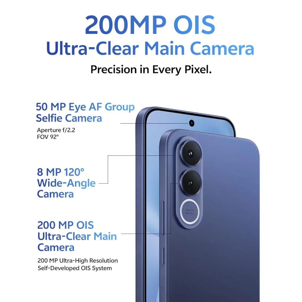 Vivo V70 FE 5G Camera specs