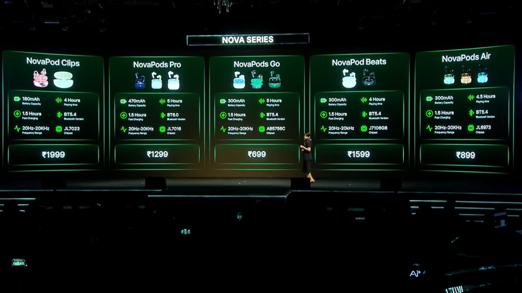 New NovaPods in India