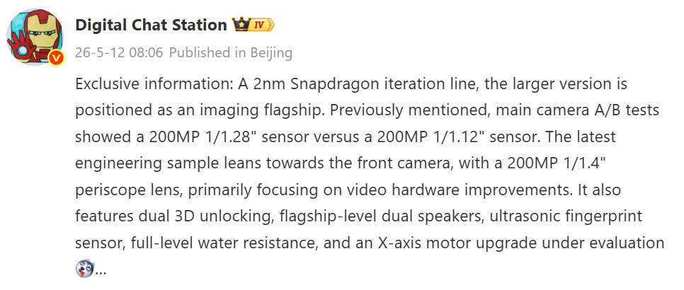 Honor Magic 9 Series camera specs