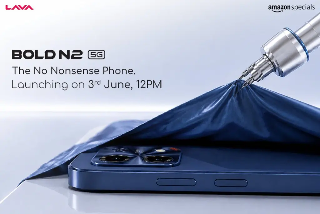 Lava Bold N2 5G teaser image