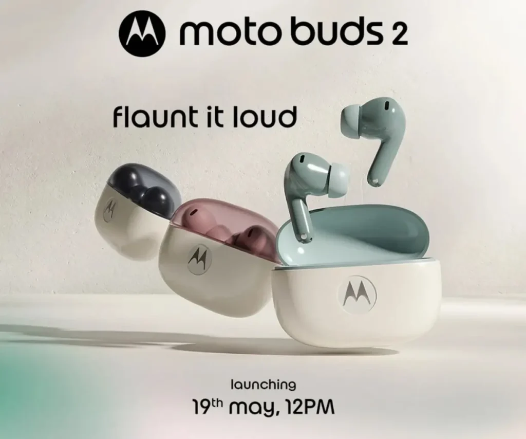 Motorola Moto Buds 2 India Launch: Best ANC Under Rs 4,000? 2 Motorola Moto Buds 2 in India on May 19