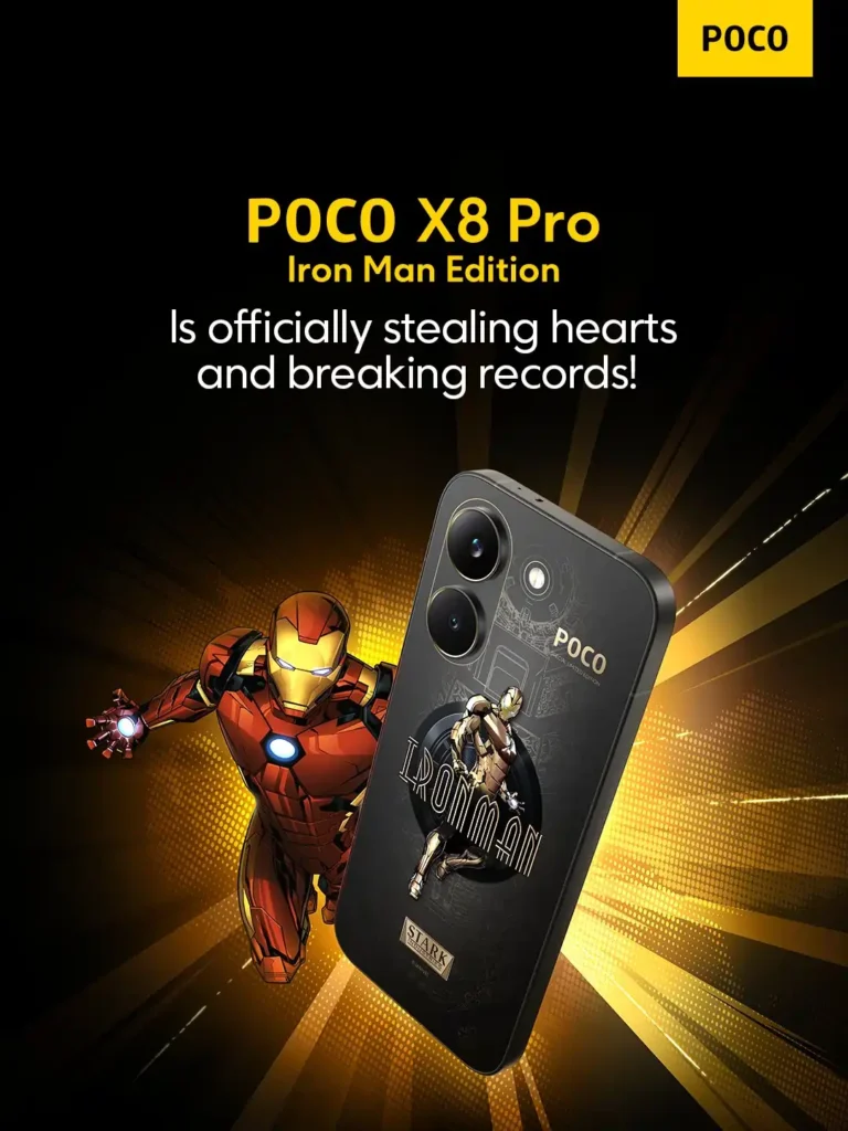 POCO X8 Pro Iron Man Edition India Launch Price, Specs