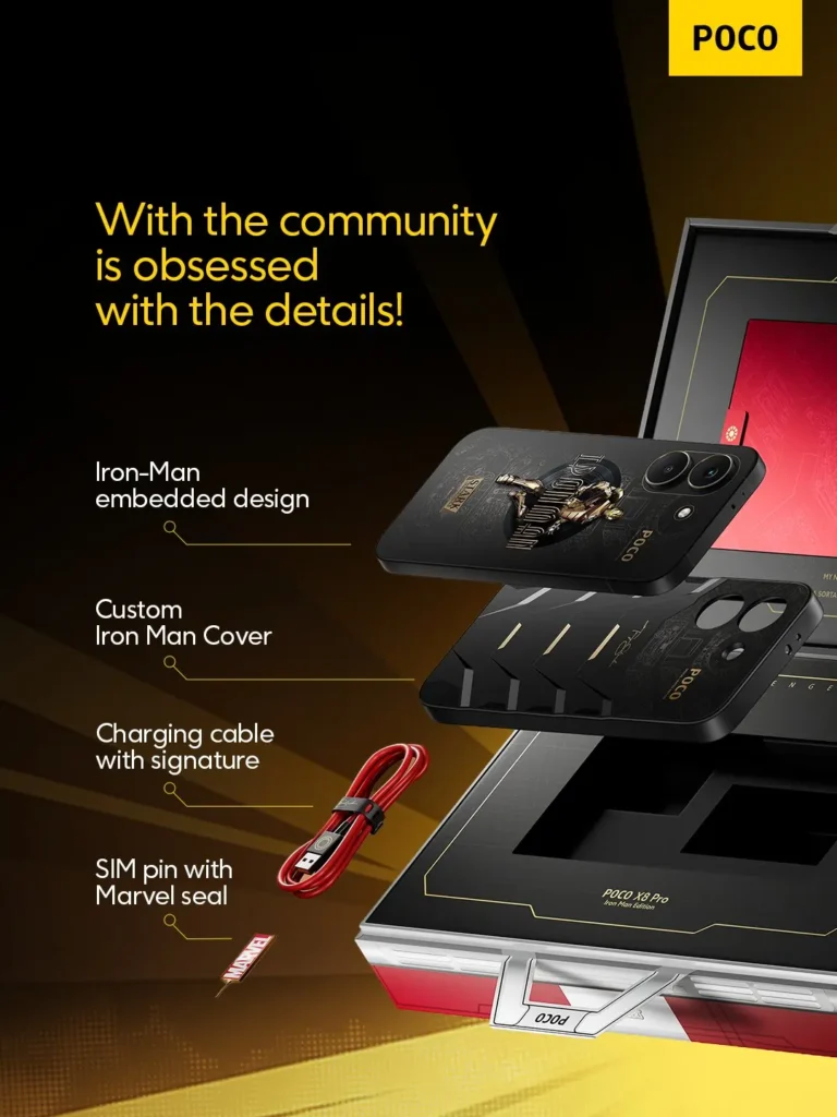 POCO X8 Pro Iron Man Edition India Launch Details