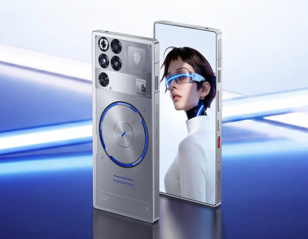 REDMAGIC 11S Pro Visibly Iced white color