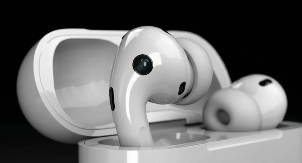 AirPods Ultra Leak camera in Pods