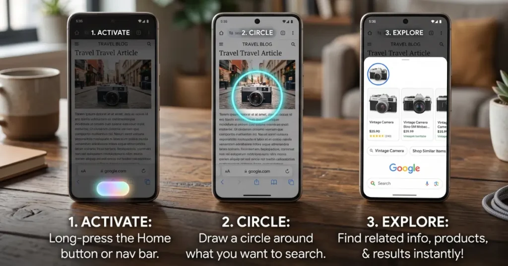How to use Circle to Search on Android: Supported Devices, and Troubleshoot 2 Use Circle to Search