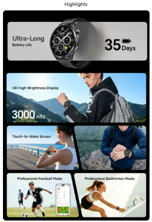 Honor Watch 6 Launched Globally with Massive 980mAh Battery and MagicOS Specs 4 Honor Watch 6 Launched Globally