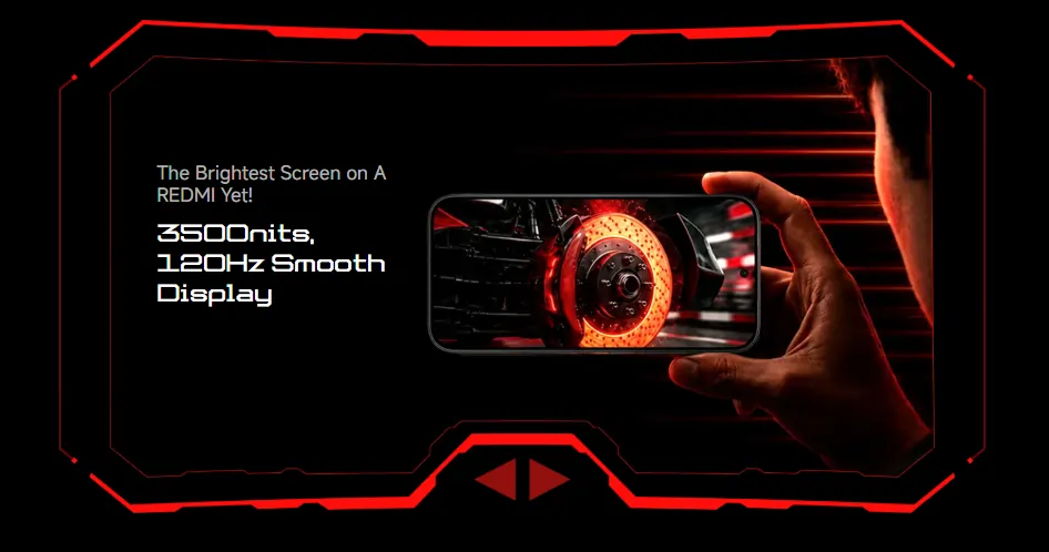 Redmi Turbo 5 Display Specs