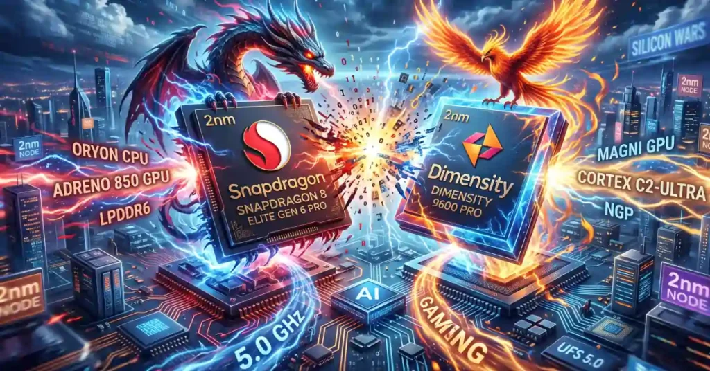 Snapdragon 8 Elite Gen 6 Pro Specs Leak Reveals Massive Price Rise and 2nm Architectures 4 Snapdragon vs MediaTek