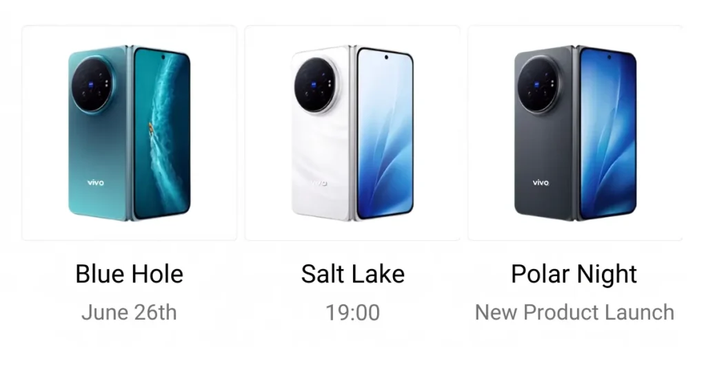 Vivo X Fold 6 Color variant
