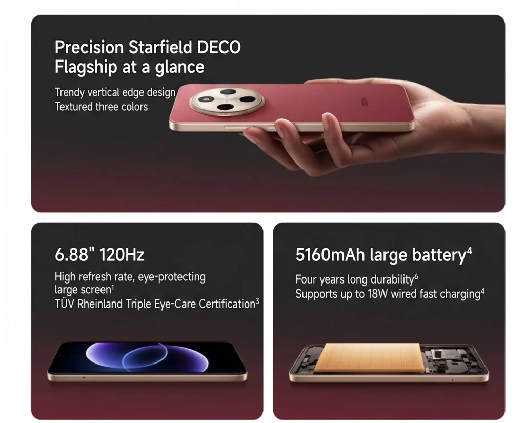 Xiaomi REDMI 17C Leak  5160mAh Battery specs