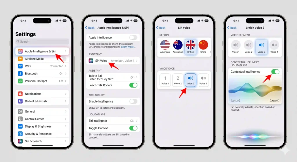 iOS 27 Siri Voice Customize