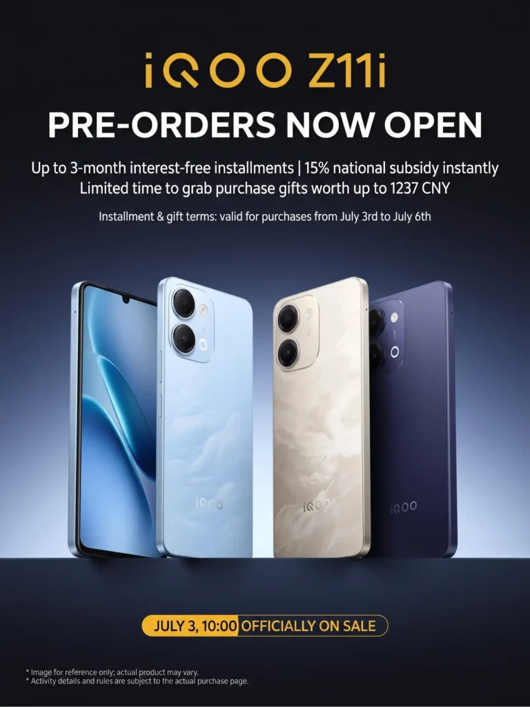 iQOO Z11i Leak: 6,500mAh Battery and July 3 Launch Date Confirmed 2 iQOO Z11i Leak launch date