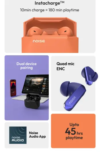 Noise ALT Buds (S) Set to Launch on July 28: 45-Hour Battery and Quad-Mic ENC 3 Noise ALT Buds (S): Specs and Performance