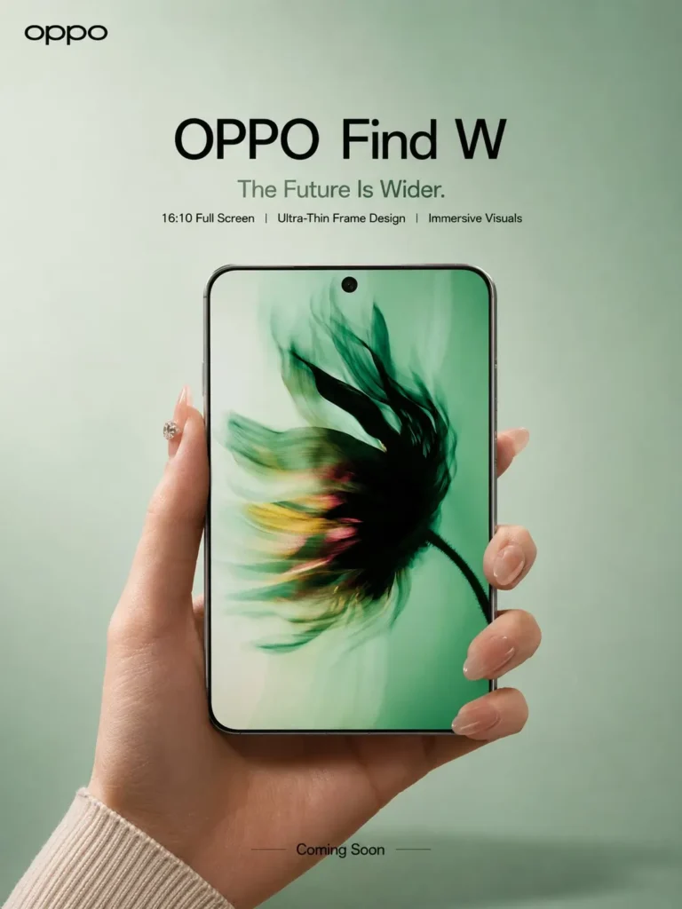Oppo Find W Leak: 16:10 Wide Form