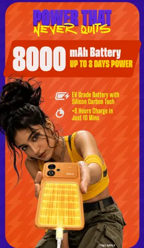 Poco M8 Power launch: Flipkart