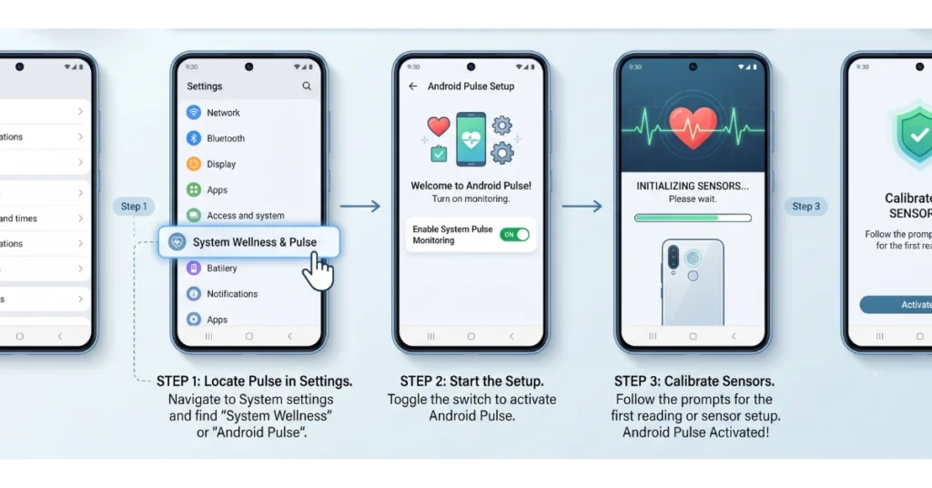 How to set up Android Pulse on my smartphone? (And What It Actually Does) 2 How to set up Android Pulse on my smartphone?