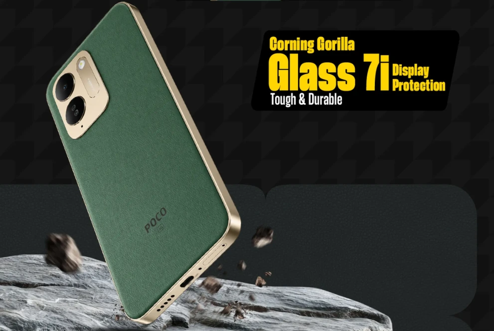 POCO M8x 5G Launching August 21st on Flipkart with a Massive 7,900mAh Battery 3 POCO M8x 5G Corning Gorilla Glass 7i